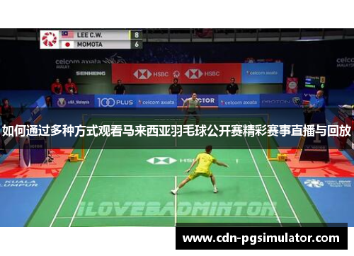 如何通过多种方式观看马来西亚羽毛球公开赛精彩赛事直播与回放