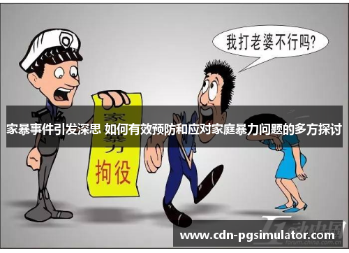 家暴事件引发深思 如何有效预防和应对家庭暴力问题的多方探讨