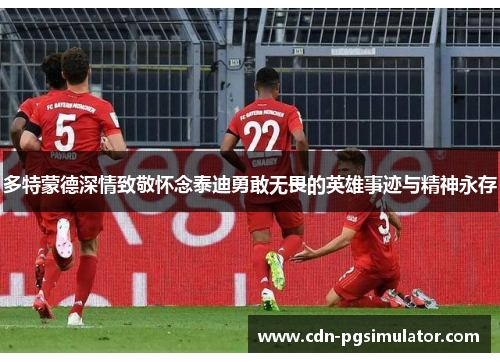 多特蒙德深情致敬怀念泰迪勇敢无畏的英雄事迹与精神永存